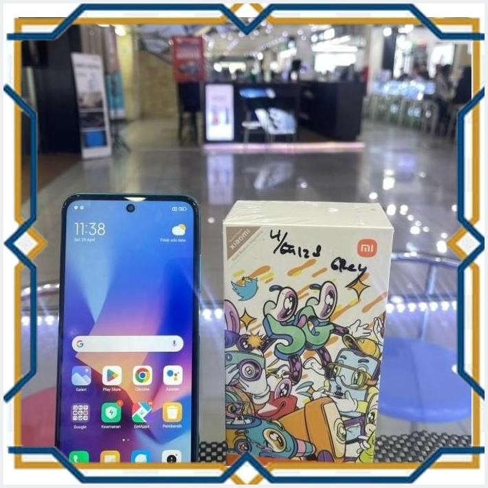 [nm8] xiaomi redmi note 10 5g 4/128gb second seken bekas ram 4 internal 128