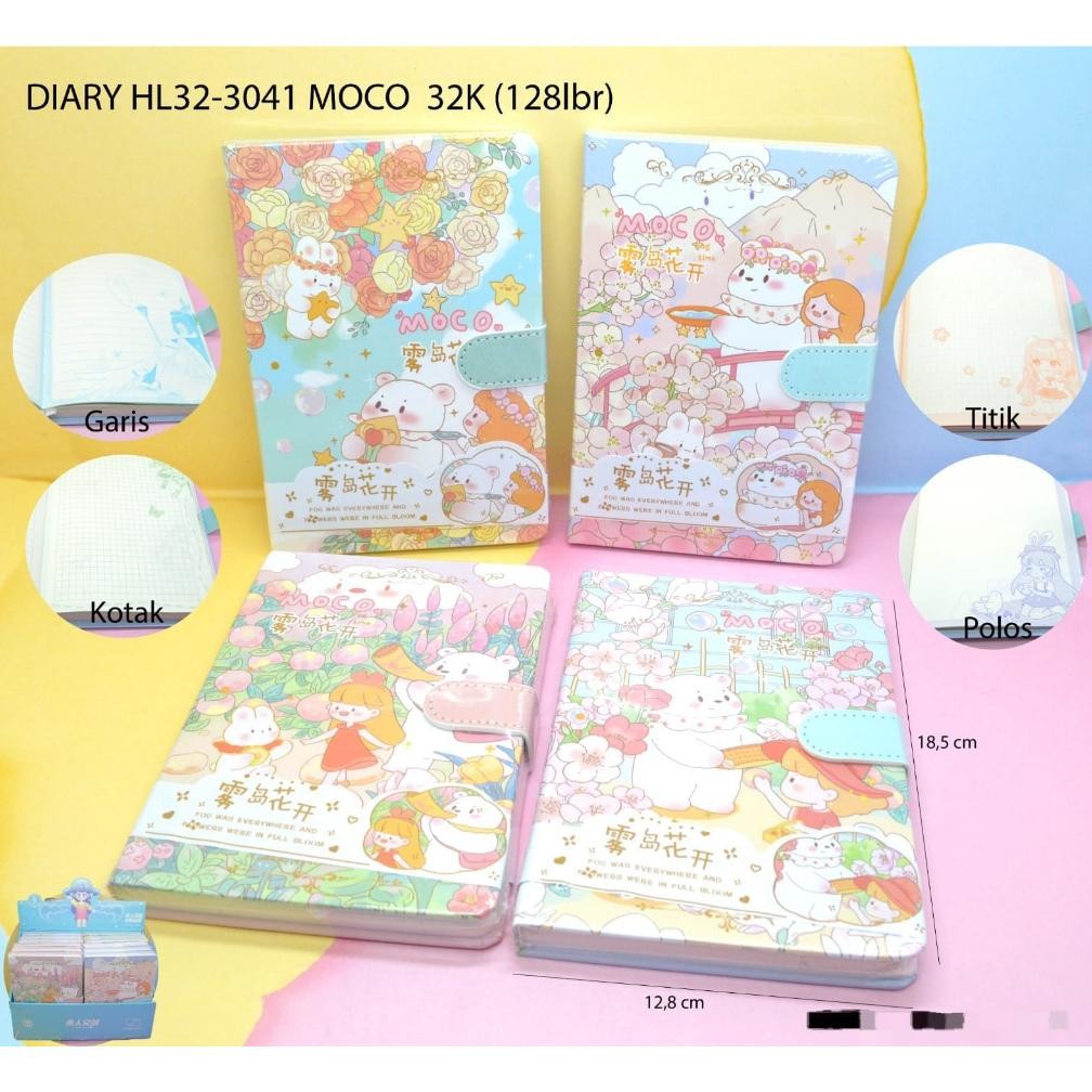

NEW DIARY NOTEBOOK TEBAL MEMO KLEP BUKU BESAR GOOD PRODUK SIAP KIRIM