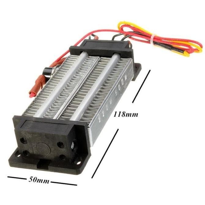 Heater Elemen Pemanas Udara PTC Mesin Tetas Telur Pengering 220V AC