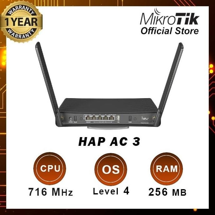 promo hAP ac3 Wireless Router