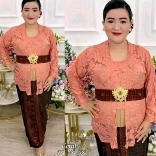 Kebaya Bali/Kutu Baru Sofia Jumbo Ld Sampai 130Cm Ready