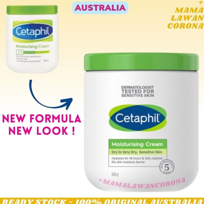 Cetaphil Moisturising Cream 550g Moisturizing Moisturizer 550 g gr