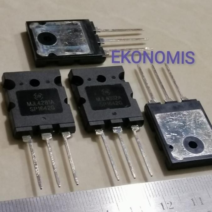 Spesial Mjl4302A Mjl4281A Mjl4302 Mjl4281 Power 230Watt On Transistor Sepasang