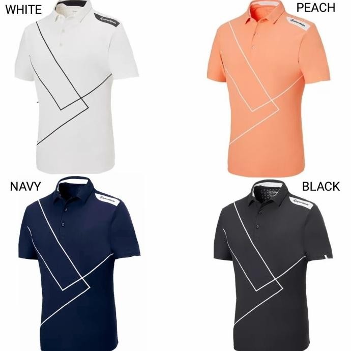 Men Taylormade Polo shirt golf baju kaos olahraga sport pria men
