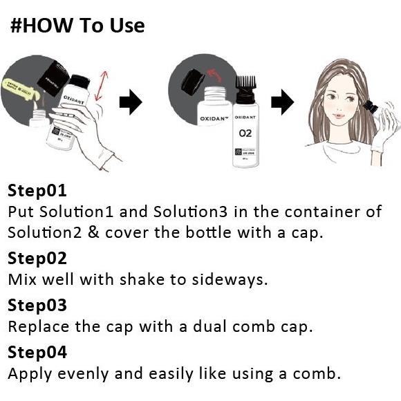 [Miss En Scene] Hello Cream Hair Color Pewarna Rambut