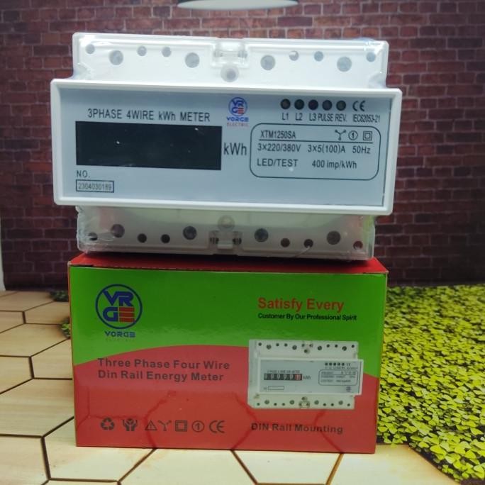 KWH METER 3 PHASE DIGITAL / KWH METER 3PHASE DIGITAL "FORT" `XTM1250SA murah