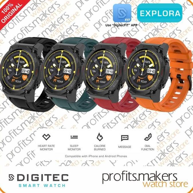 DISKON DIGITEC DG SW EXPLORA / DG-SW-EXPLORA Smart Watch Smartwatch ORIGINAL