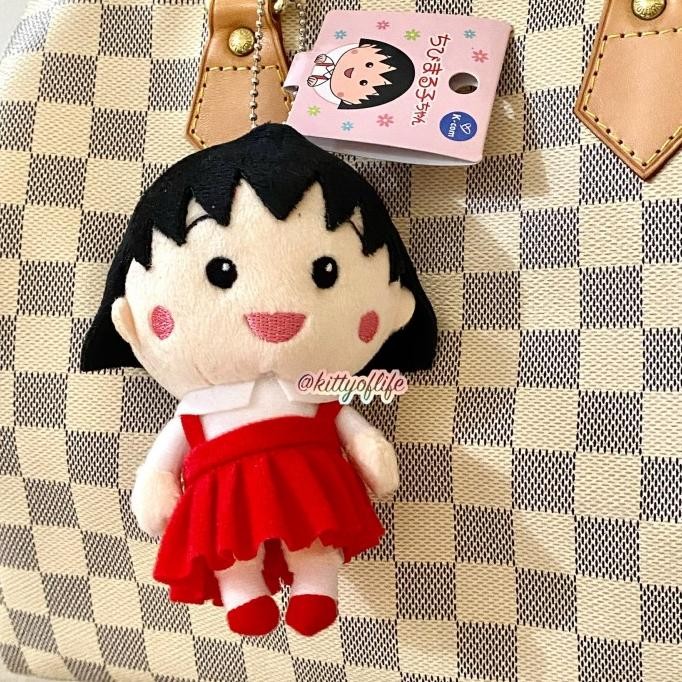 ready  Boneka Bag Charm ChibiMarukoChan Original Chibi Maruko Chan