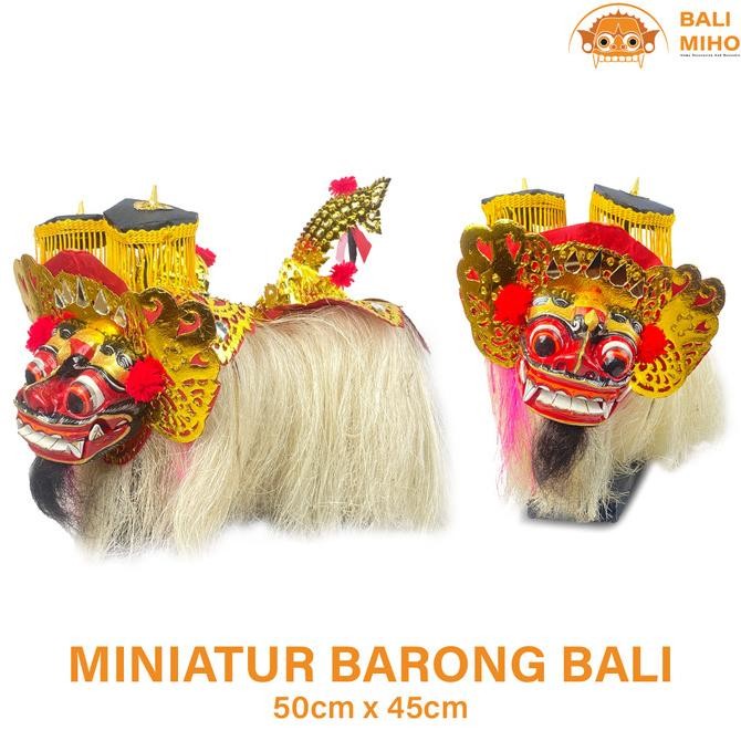 DEKORASI BARONG/MINIATUR BARONG/BARONG/PAJANGAN BARONG/PATUNG BARONG