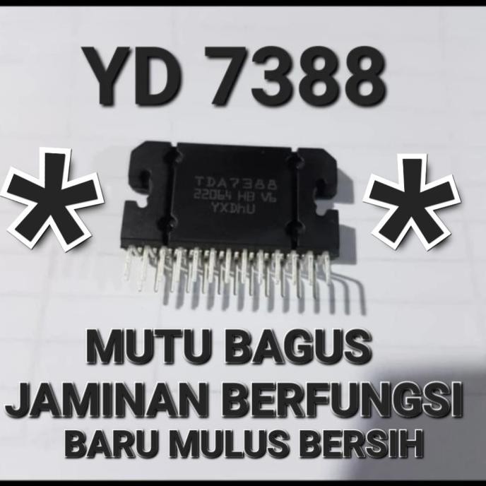 Murah tda 7388 yd tda 7388 7388a 7388 a tda7388 yd7388 ic tape dvd mobil tojil4 dijamin
