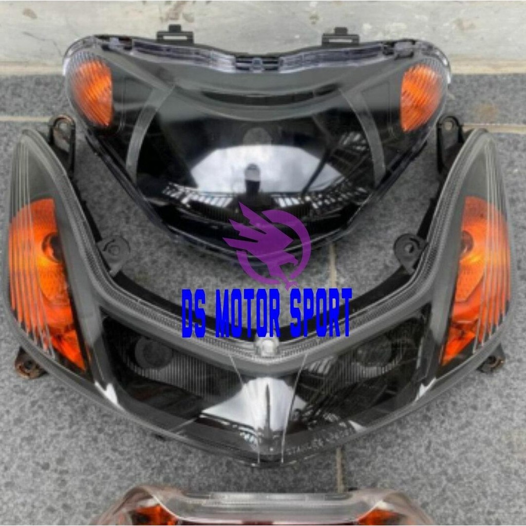 PAKET MURAH MIO SMILE CUSTOM REFEKTOR LAMPU DEPAN MIO SMILE CUSTOM PLUS LAMPU SEN MIO SMILE COSTUM B