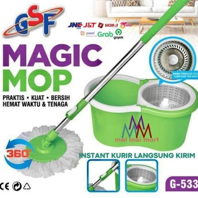GSF MAGIC MOP / SPIN MOP G-433