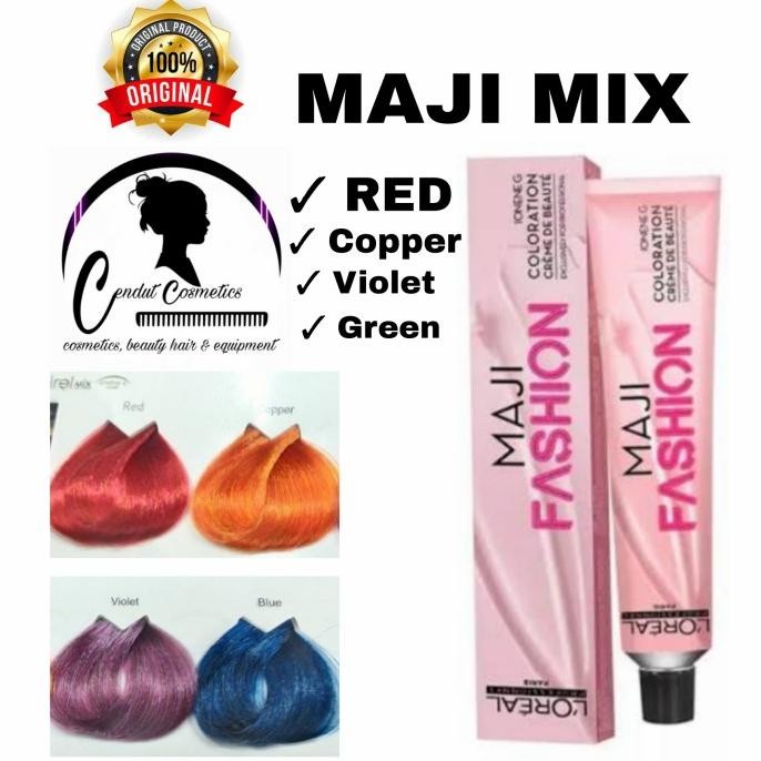 LOREAL MAJIREL MIX , PEWARNA RAMBUT , HAIR COLOR