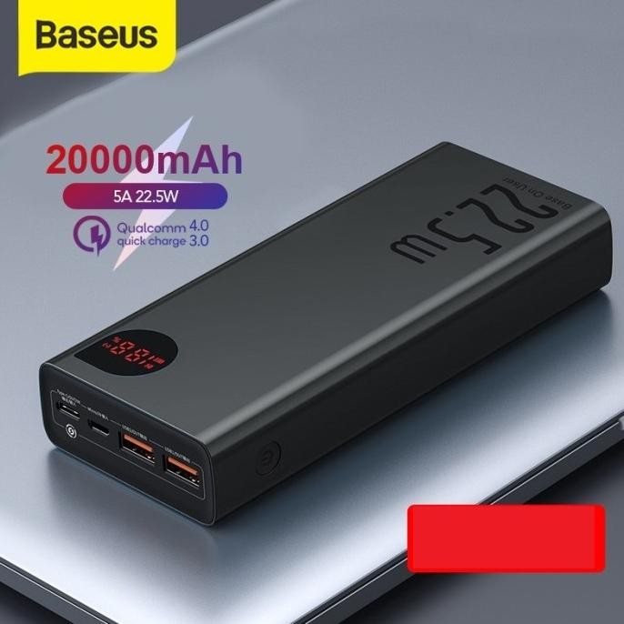 BASEUS Powerbank Adaman 20000mAh Power Bank 20000 mAh Fast Charging