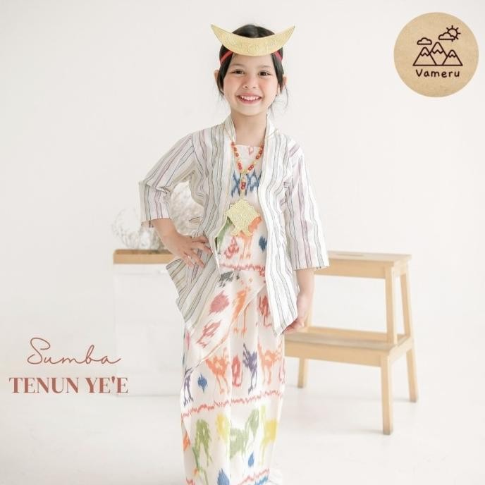 Sale Baju Adat Sumba Ntt Tenun Kebaya Anak