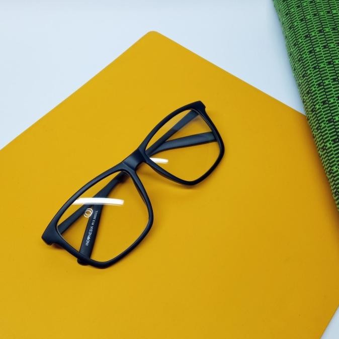 Kacamata Minus kotak besar /lensa minus/kacamata fashion kotak pria