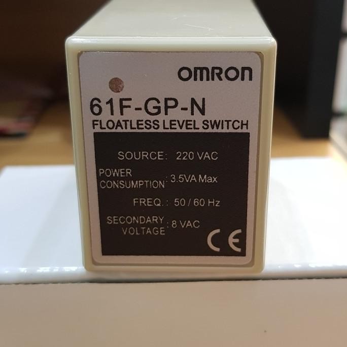 Omron 61F-Gp-N 220V 61F Gp N / 61F-Gp Floatless Level Switch - Asli