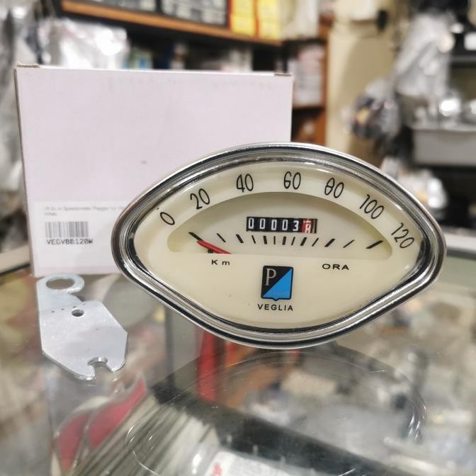 Speedo Speedometer Veglia P/ Vespa Vbb Set Kabel Speedo Dan Gigi Nanas