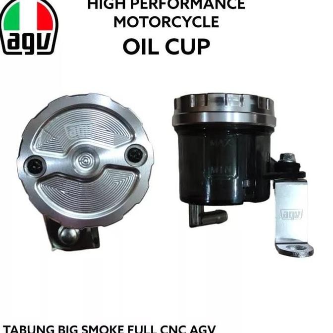 Tabung Minyak Rem Agv Premium Model Ktc Extreme Big Smoke Full Cnc Plus Bracket Breket Selang Univer