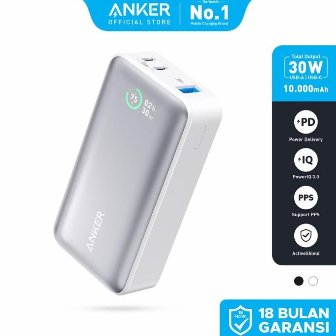 PowerBank Anker 533 PowerCore 10.000 mAh PD 30W - A1256