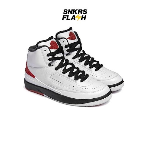 AIR JORDAN  2 Chicago White Sepatu Sneakers Wanita - DX4400106 - Size 38