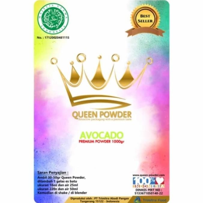 

Spesial Promo/ Bubuk Minuman Queen Powder Premium Rasa Avocado 1Kg [Terlaris/Terbaru/Recommended]