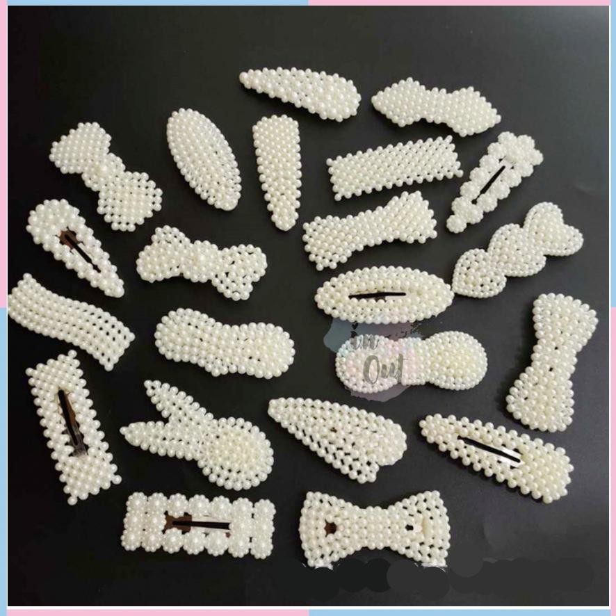 we-53 fth-56 Iwd Varian Jepit Ikat Rambut Mutiara Korea Hair Pin JPT11BIG Jepitan Rambut Pin Jilbab 