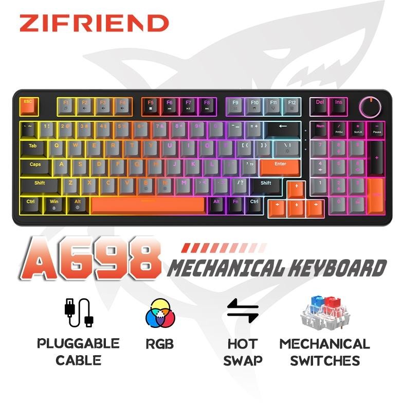ZIFRIEND AG98 Mechanical Keyboard