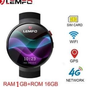 Lemfo LEM7 Smartwatch 4G LTE Free Powerbank GPS Simcard Android 7