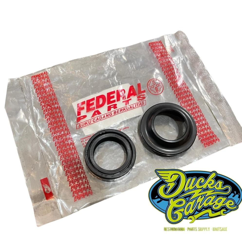 Tw39 Seal Shock Set Seal Debu Honda Astrea Prima Grand Impressa Legenda Original Federal