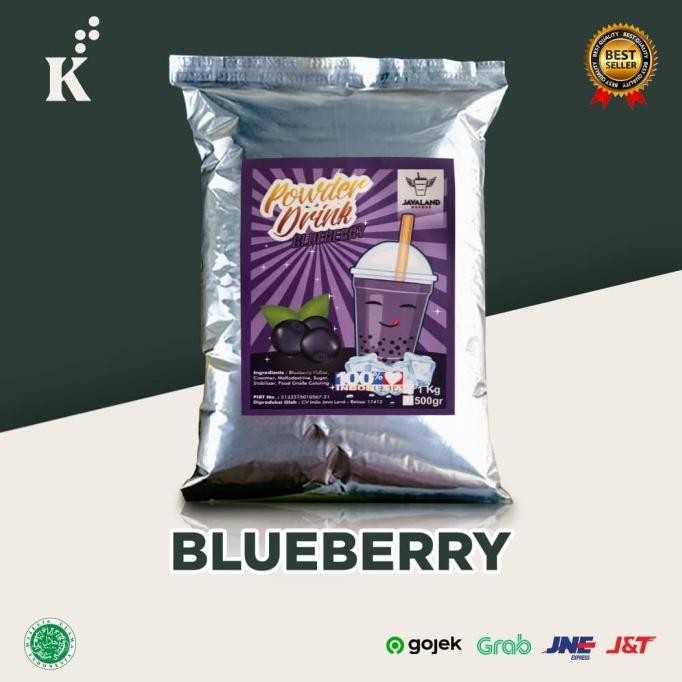 

Spesial Promo/ Bubuk Minuman Bubble Powder Drink Blueberry Original Javaland 1Kg [Terlaris/Terbaru/Recommended]