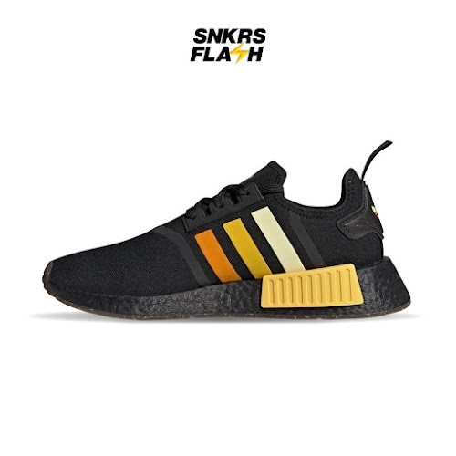 ADIDAS Nmd R1 Black Clay Strata Sepatu Sneakers Wanita - HQ4561 - Size 38