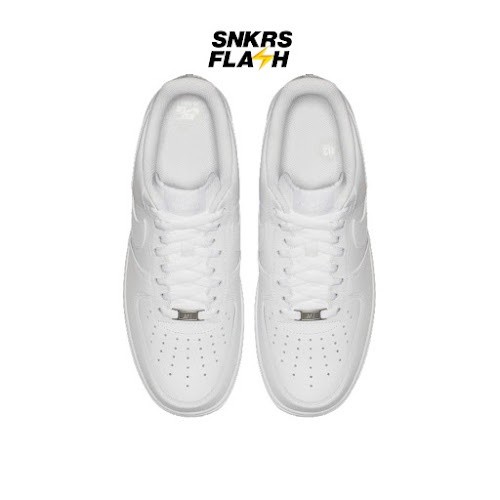 NIKE Air Force 1 07 Triple White Sepatu Sneakers Pria - CW2288111 - Size 45