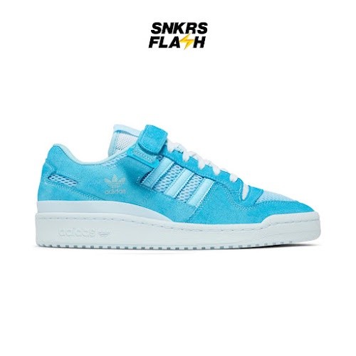 ADIDAS Forum 84 Low 8K Clear Aqua Blue Sepatu Sneakers Pria - GZ6479 - Size 43.3