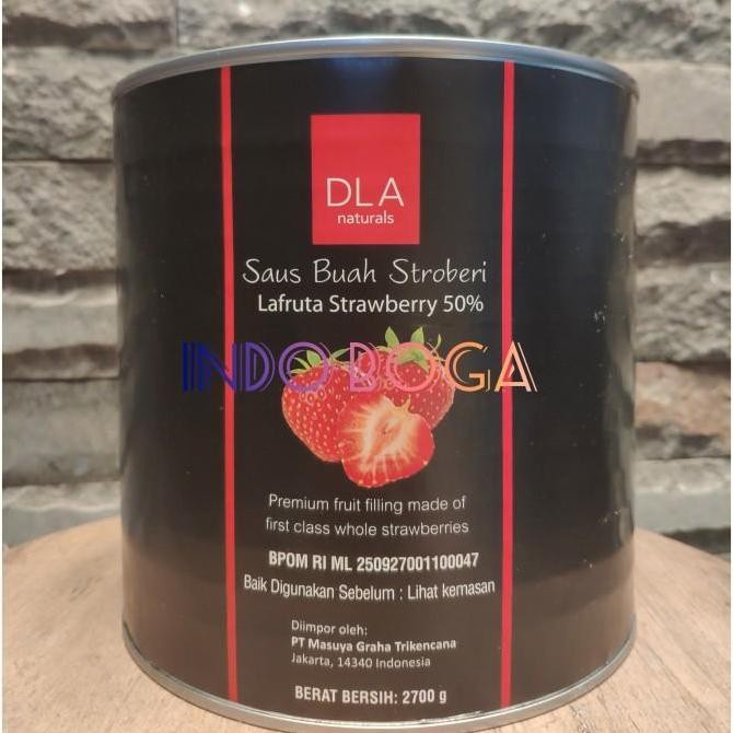 

Grosir Dla Naturals Fruit Filling & Topping 50% Real Fruit 2700 Gram