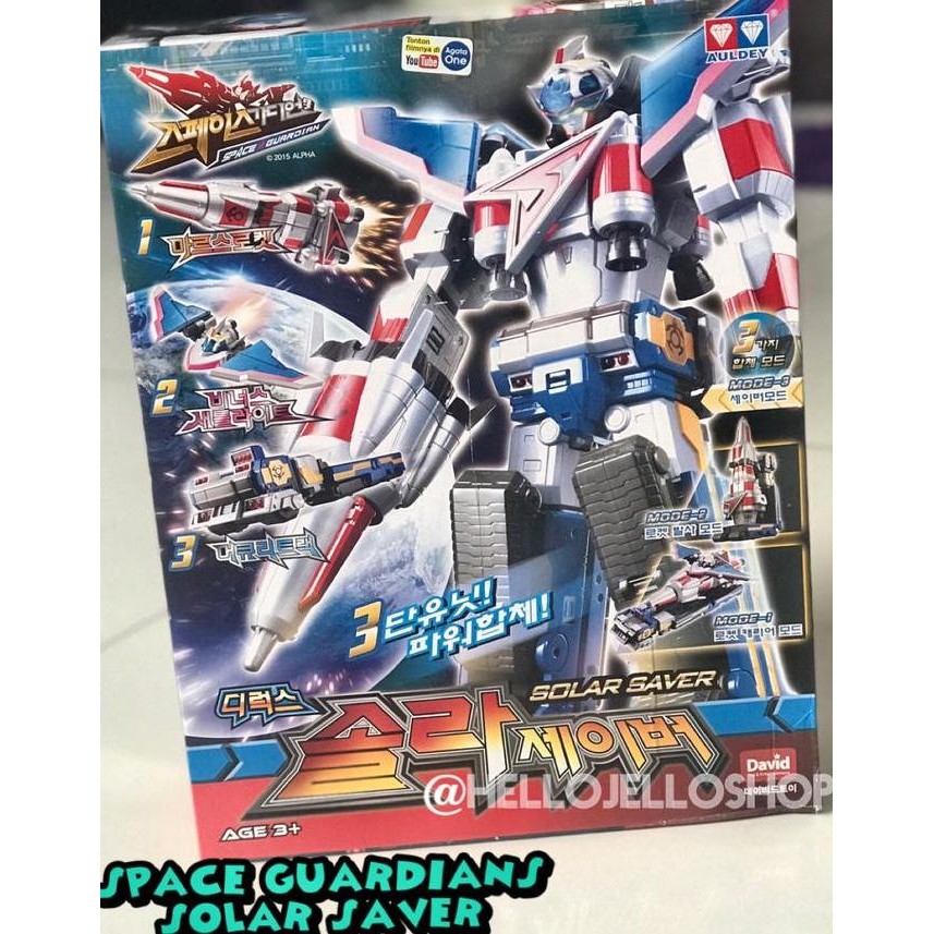 Auldey Space Guardian Solar Saver Original Mainan Robot Harga Co