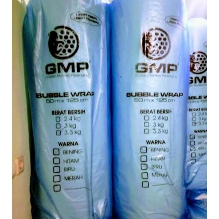 

Bubble Wrap Tebal Warna Putih Mer Gmp 125Cm 50M Berat 33G