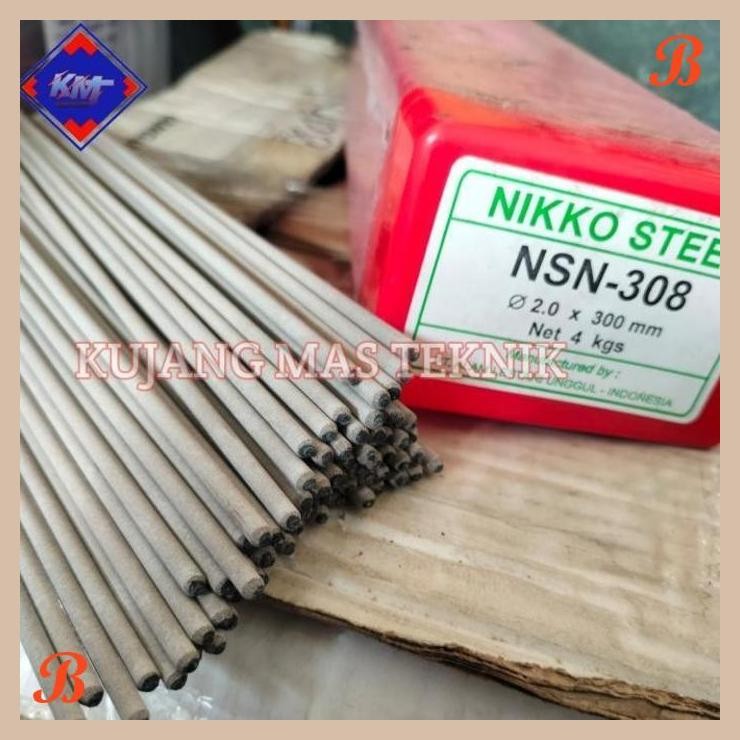 [KMT] KAWAT LAS STAINLESS 2MM ECERAN / BATANGAN