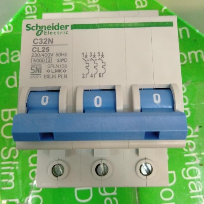 Miliki Mcb Pln 3 Phase 25 A