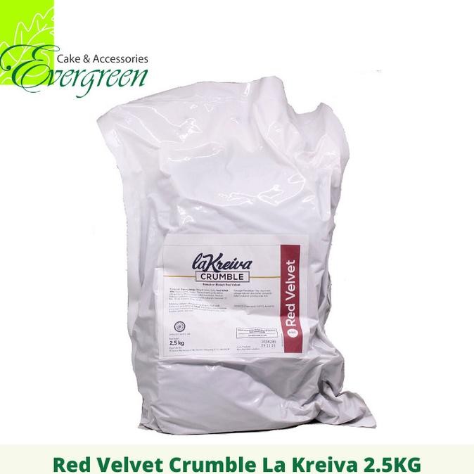 

Promo Crumble Red Velvet La Kreiva 2.5Kg
