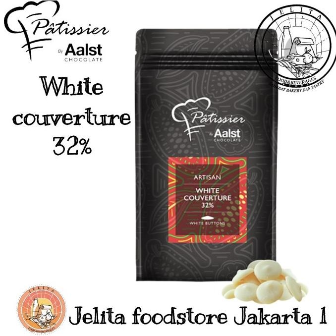 

Murah Patissier Artisan White Chocolate Couverture 32% (Fat38% Cocoa32%) 1Kg