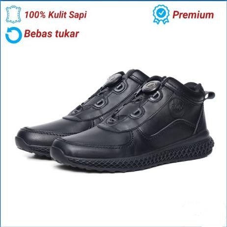 Sepatu Boots Pria Tali Putar Boa Parabellum Pdh Pdl Dinas Polri Tni ps10