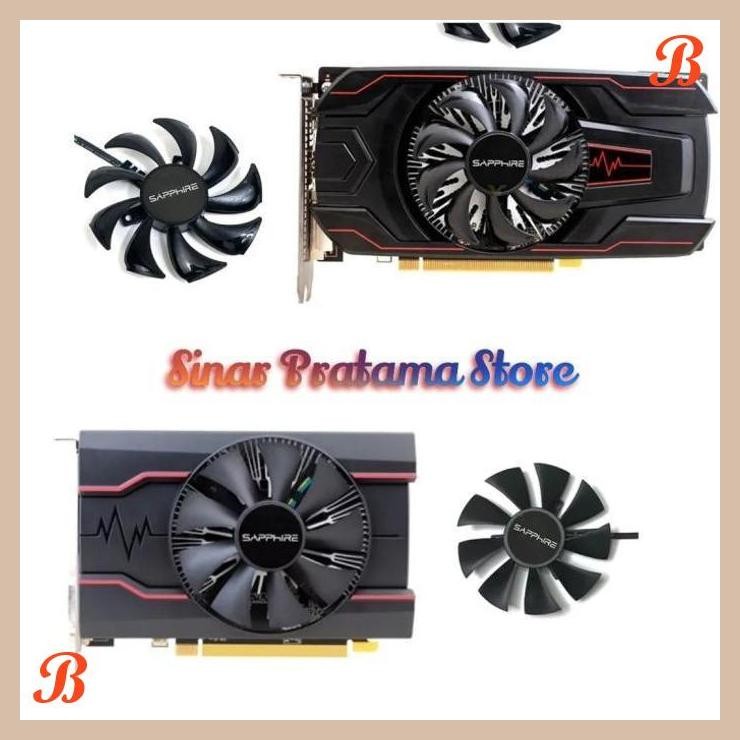 [SRP] Fan kipas Sapphire Pulse Rx 550 Rx 560 rx 460 OEM DIY 85mm 4pin