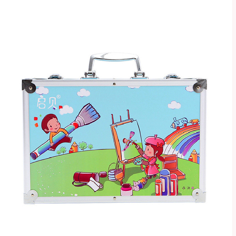 

RB CRAYON ART SET 145 PCS / KOPER SET CRAYON MEWARNAI ANAK / ALAT LUKIS ANAK /alat mengambar