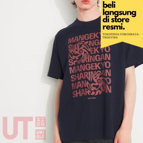 Kaos Uniqlo Sale UT New Original T-Shirt Naruto, One Piece, Spy X Family