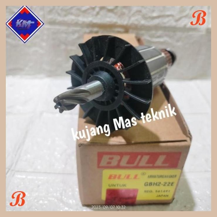 [KMT] ARMATURE BOSCH GBH2-22 MESIN BOR HAMMER DRILL GBH 2-22 ANGKER GBH2-22