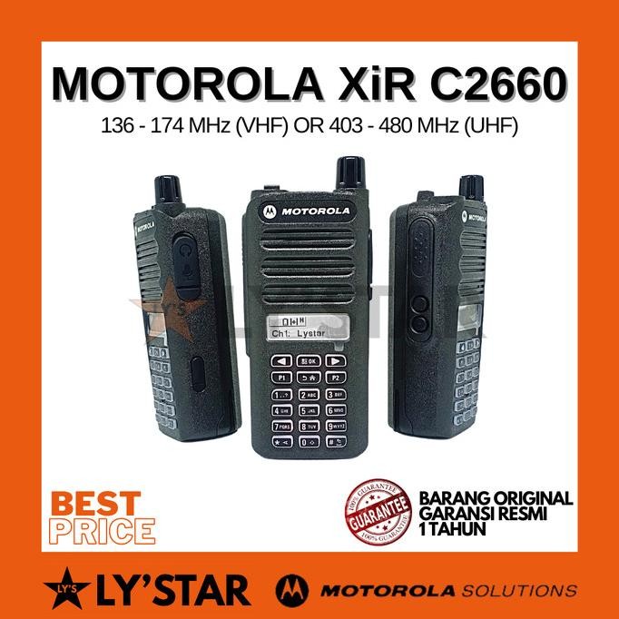 NEW HT Motorola XIR C2660 / C 2660