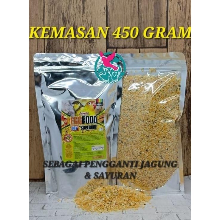 

ready EGGFOOD DRY DAILY SUPERIOR 450 GR