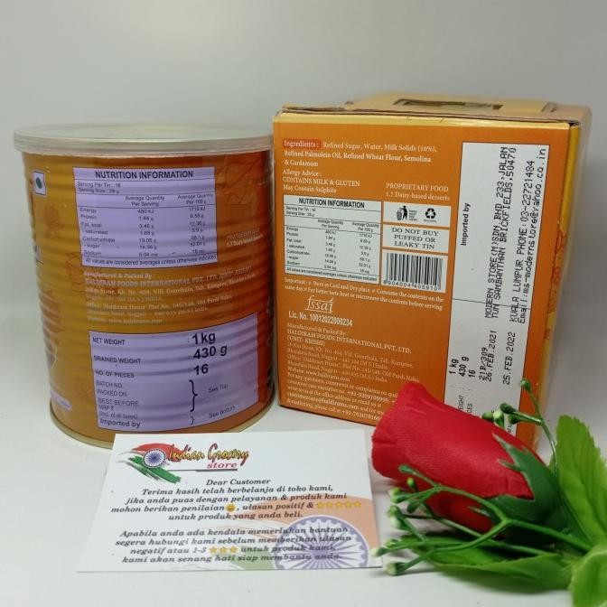 

Grosir Gulab Jamun Haldiram