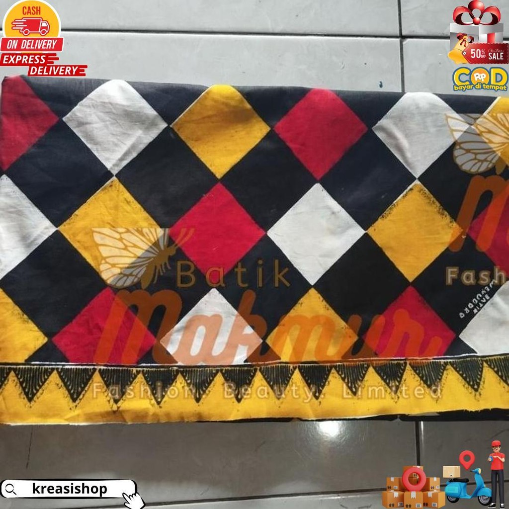 Kain Poleng Kain Bali Motif Kotak Kotak Gratis Ongkir